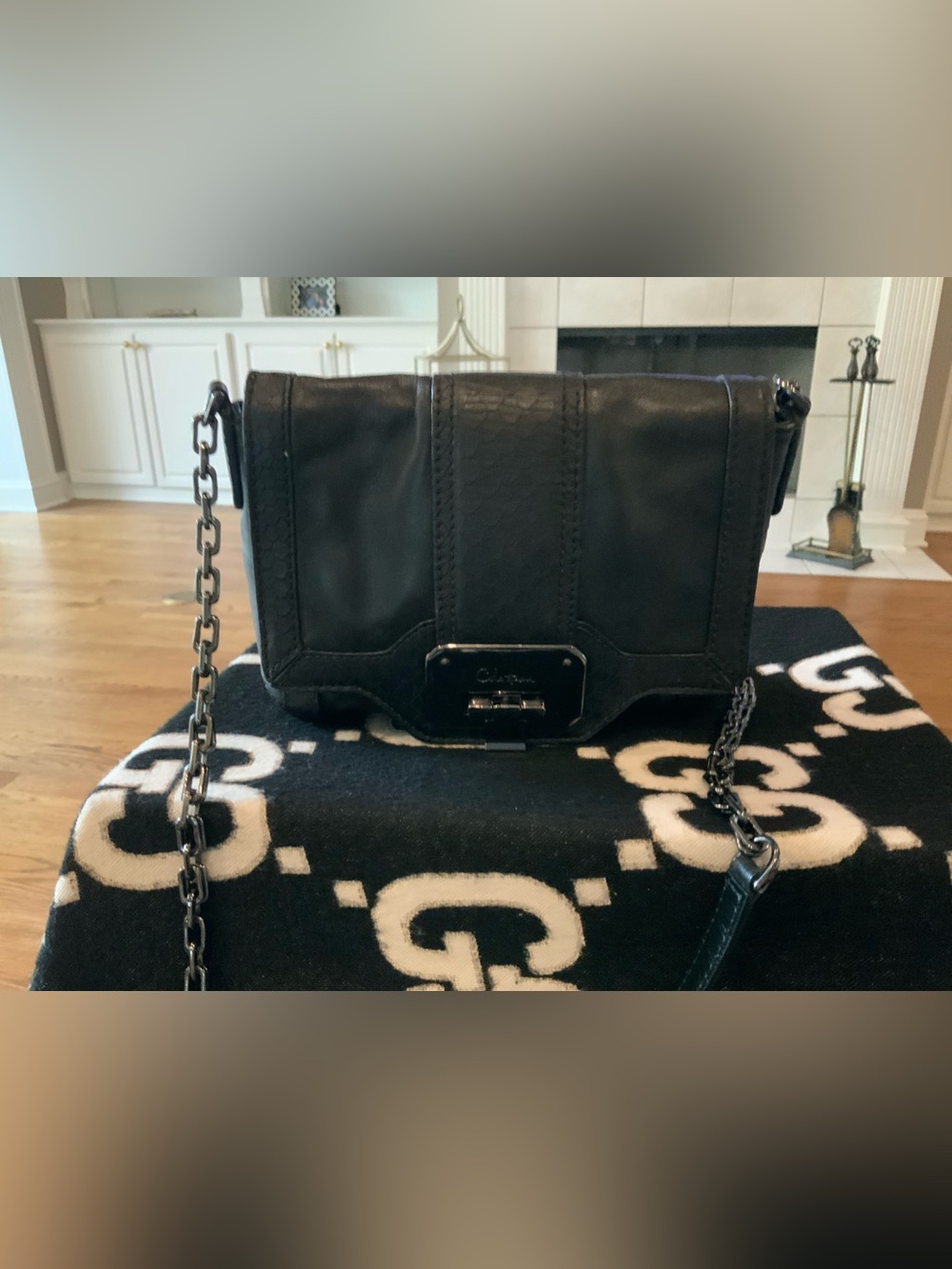 Cole Haan Black Leather Crossbody